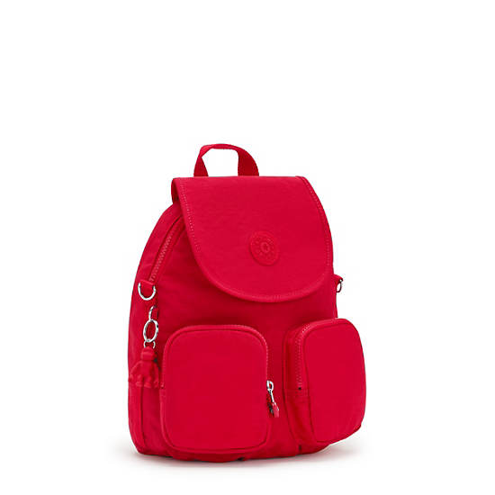 Kipling Firefly Up Convertible Ryggsekk Rød | NO 1638BE